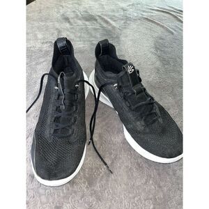 Under Armour Curry 8 Flow Black White  3024785 010 Shoe Mens 10- Womens 12